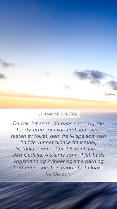 Jeremia 41:16 NORSK Bible Verse Image