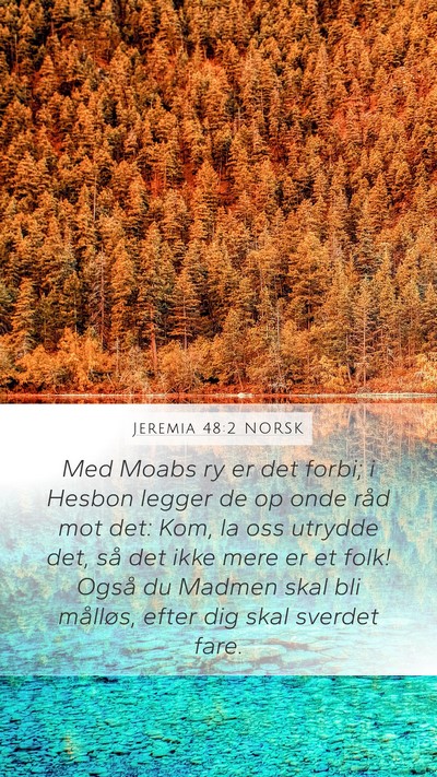 Jeremia 48:2 NORSK Bible Verse Image