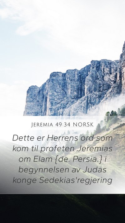 Jeremia 49:34 NORSK Bible Verse Image
