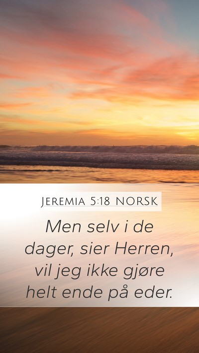 Jeremia 5:18 NORSK Bible Verse Image