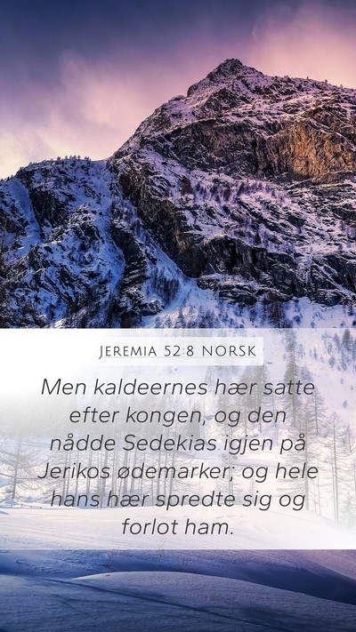 Jeremia 52:8 NORSK Bible Verse Image