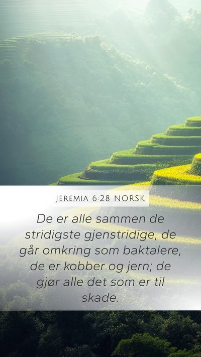 Jeremia 6:28 NORSK Bible Verse Image