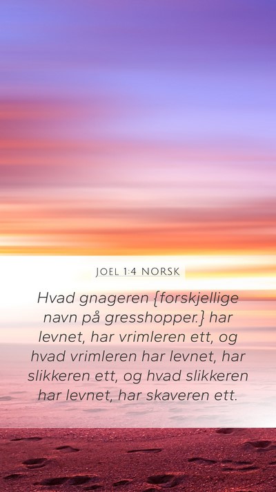 Joel 1:4 NORSK Bible Verse Image