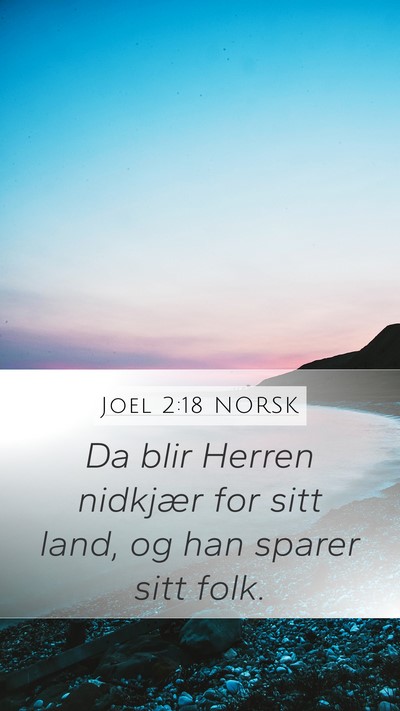 Joel 2:18 NORSK Bible Verse Image