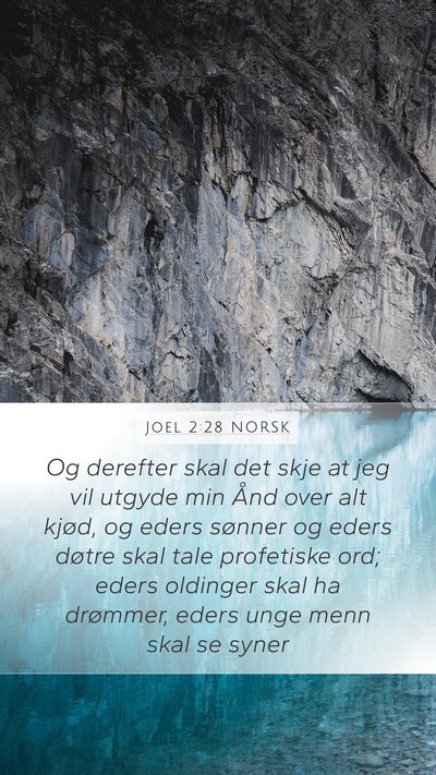 Joel 2:28 NORSK Bible Verse Image