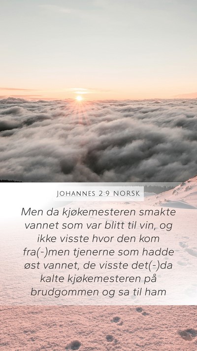 Johannes 2:9 NORSK Bible Verse Image