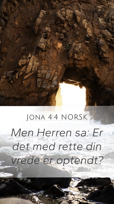 Jona 4:4 NORSK Bible Verse Image
