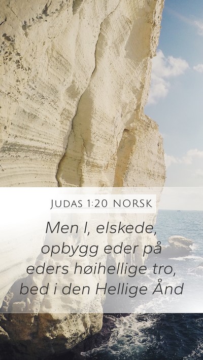 Judas 1:20 NORSK Bible Verse Image