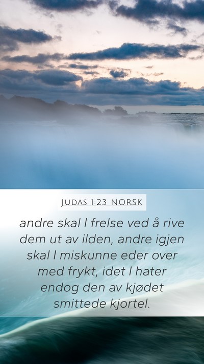 Judas 1:23 NORSK Bible Verse Image