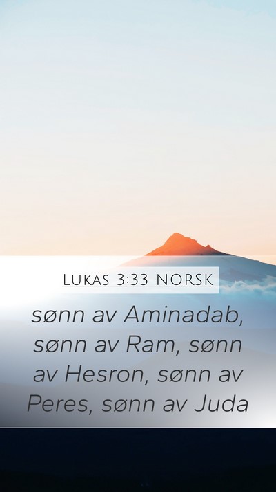 Lukas 3:33 NORSK Bible Verse Image