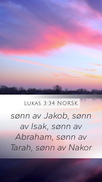 Lukas 3:34 NORSK Bible Verse Image