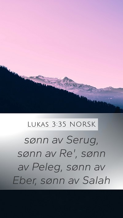Lukas 3:35 NORSK Bible Verse Image