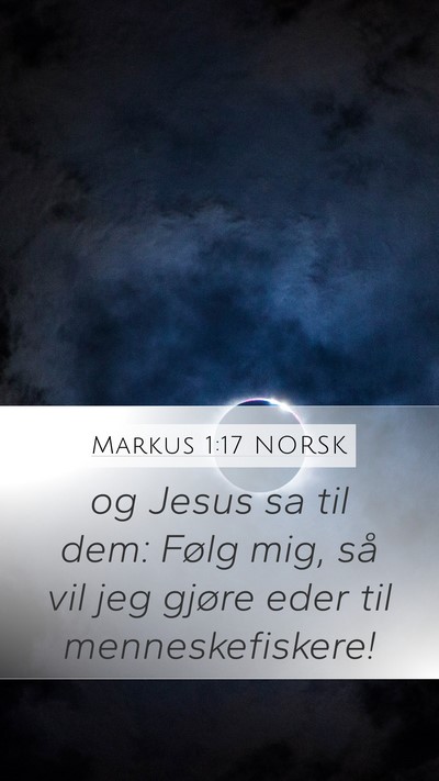Markus 1:17 NORSK Bible Verse Image