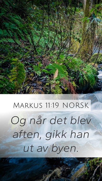 Markus 11:19 NORSK Bible Verse Image