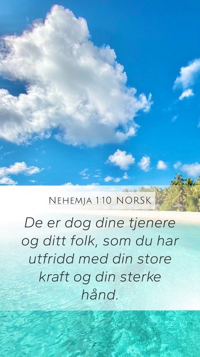 Nehemja 1:10 NORSK Bible Verse Image