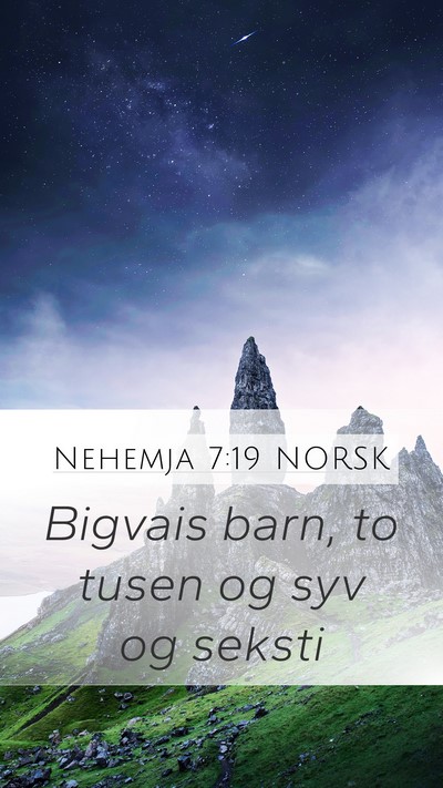 Nehemja 7:19 NORSK Bible Verse Image