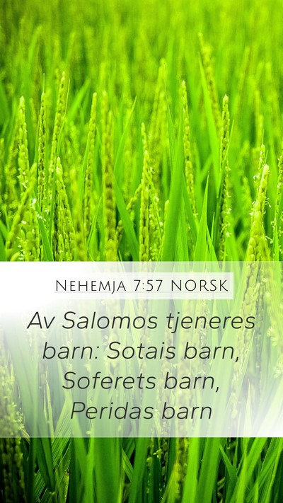 Nehemja 7:57 NORSK Bible Verse Image