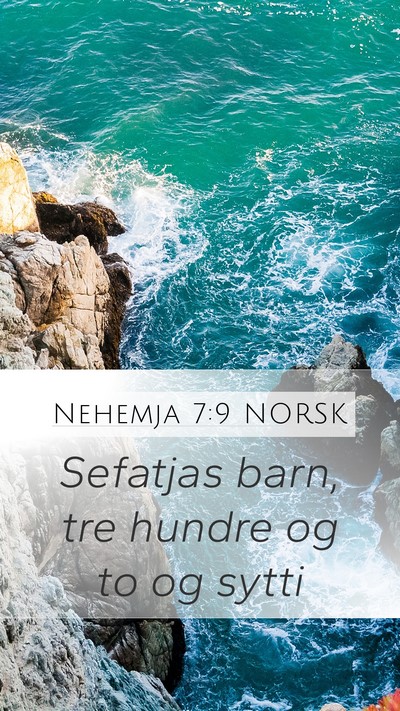 Nehemja 7:9 NORSK Bible Verse Image