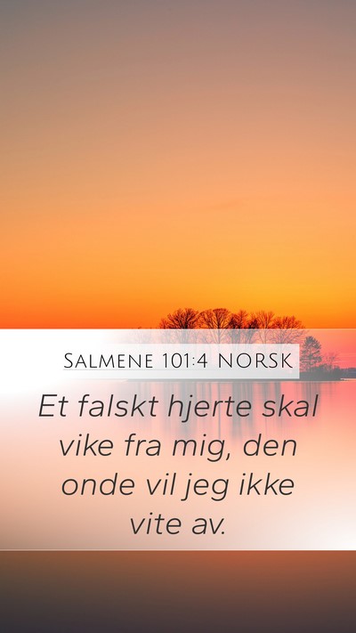 Salmene 101:4 NORSK Bible Verse Image