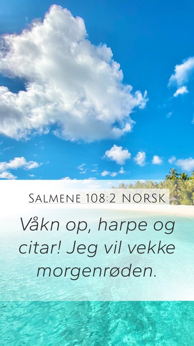 Salmene 108:2 NORSK Bible Verse Image