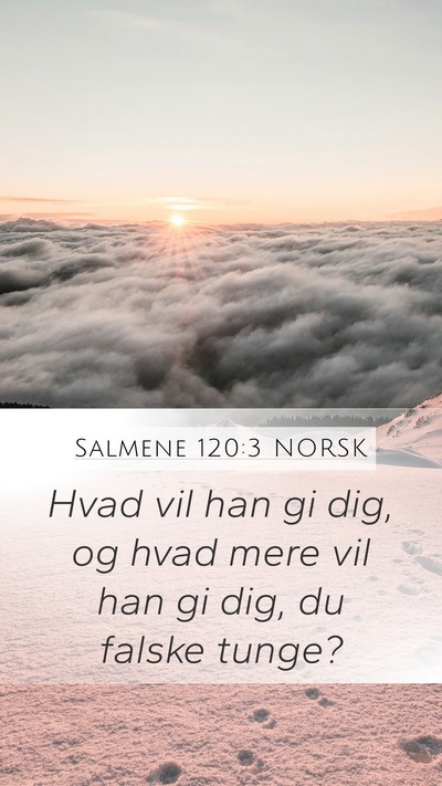 Salmene 120:3 NORSK Bible Verse Image