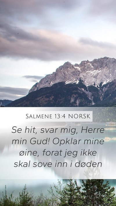 Salmene 13:4 NORSK Bible Verse Image