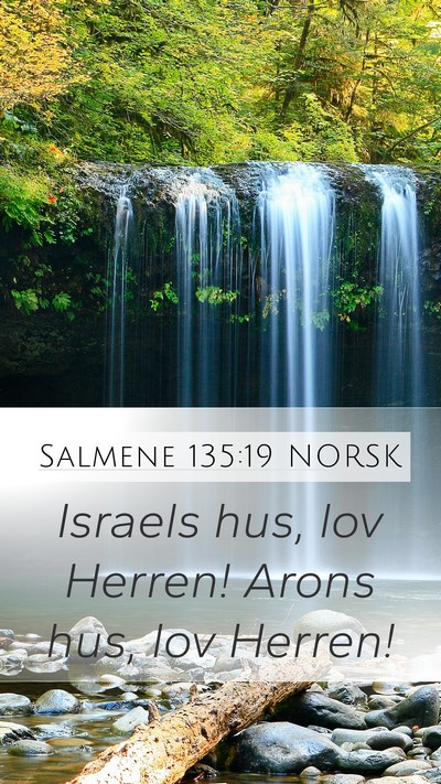 Salmene 135:19 NORSK Bible Verse Image