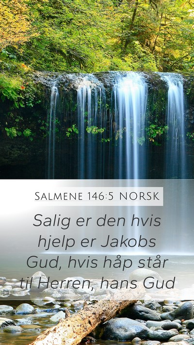 Salmene 146:5 NORSK Bible Verse Image