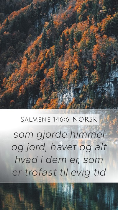 Salmene 146:6 NORSK Bible Verse Image