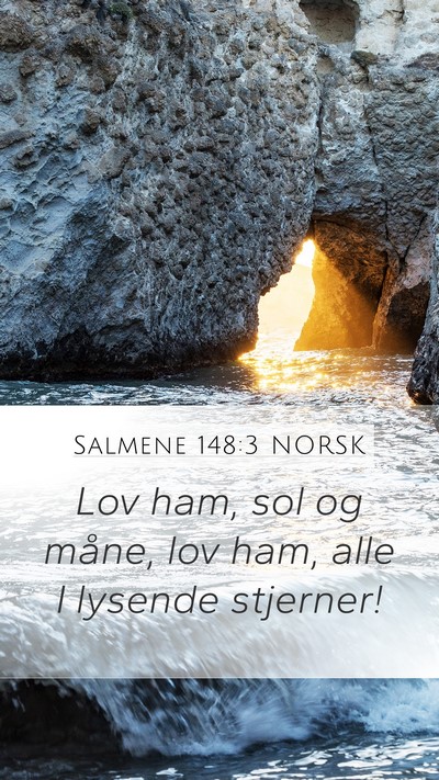 Salmene 148:3 NORSK Bible Verse Image