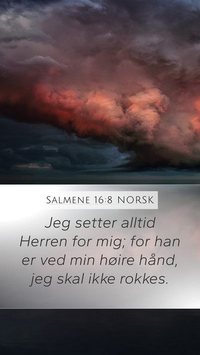 Salmene 16:8 NORSK Bible Verse Image