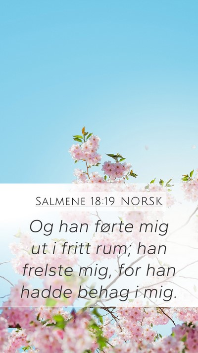 Salmene 18:19 NORSK Bible Verse Image