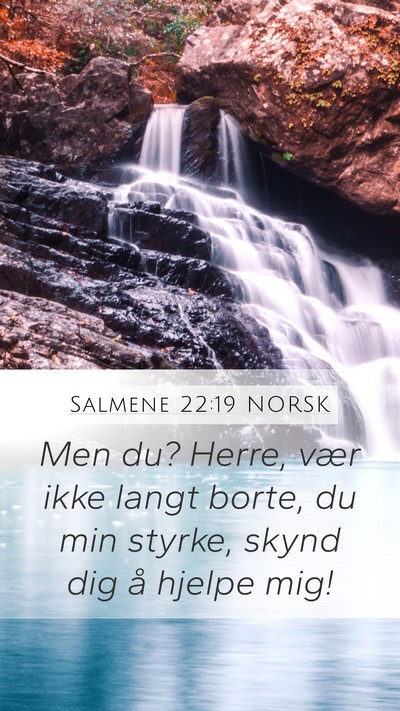 Salmene 22:19 NORSK Bible Verse Image