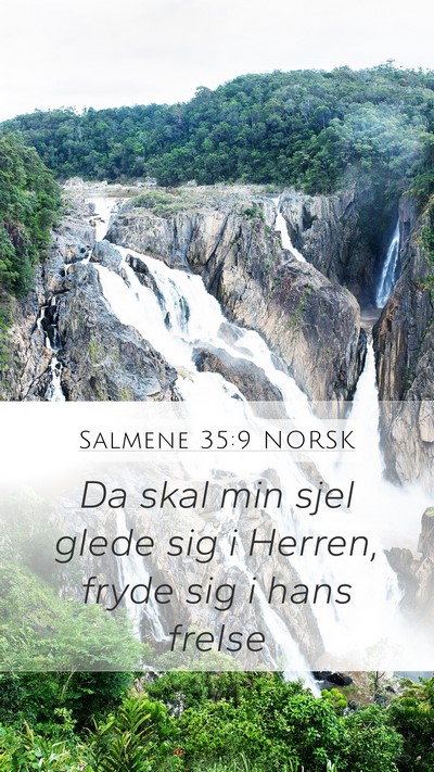 Salmene 35:9 NORSK Bible Verse Image