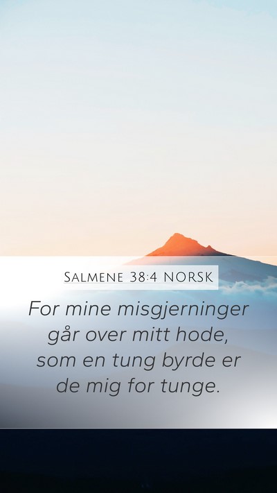 Salmene 38:4 NORSK Bible Verse Image