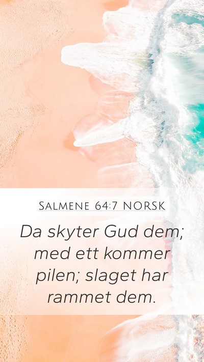 Salmene 64:7 NORSK Bible Verse Image
