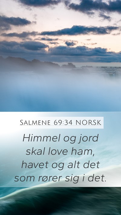 Salmene 69:34 NORSK Bible Verse Image