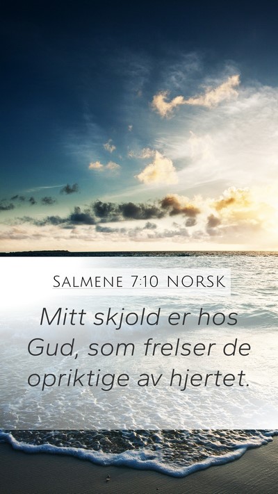 Salmene 7:10 NORSK Bible Verse Image