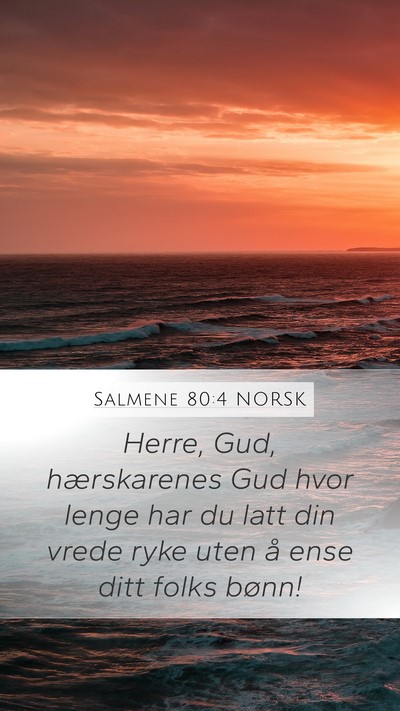 Salmene 80:4 NORSK Bible Verse Image
