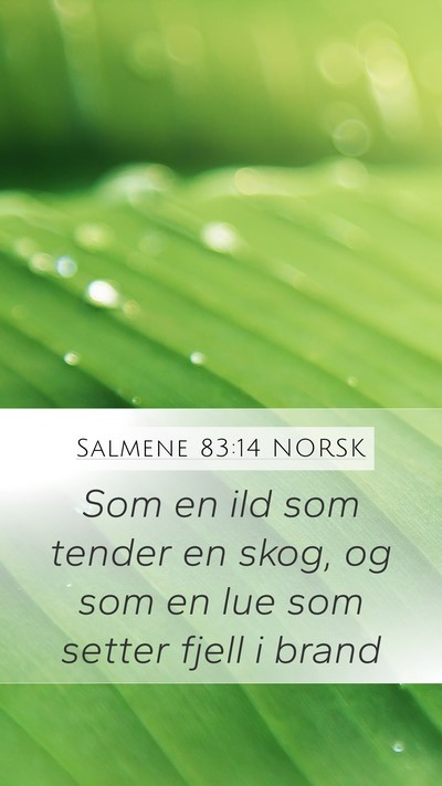 Salmene 83:14 NORSK Bible Verse Image