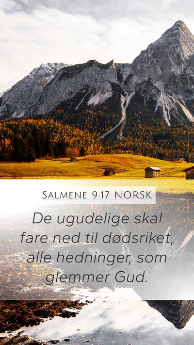 Salmene 9:17 NORSK Bible Verse Image