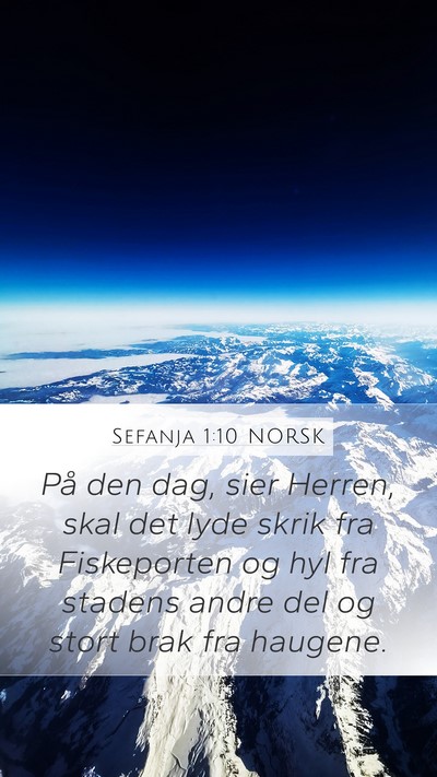 Sefanja 1:10 NORSK Bible Verse Image