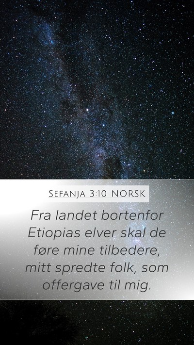 Sefanja 3:10 NORSK Bible Verse Image