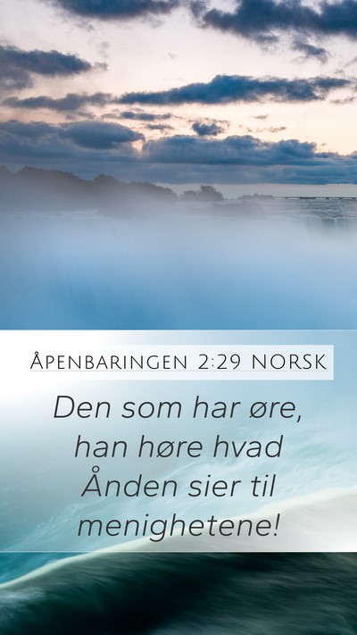 Åpenbaringen 2:29 NORSK Bible Verse Image